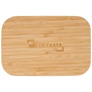 Bamboo Fiber Lunch Box with Cutting Board Lid