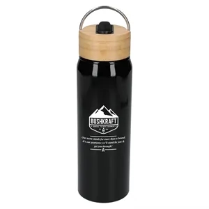 Billy 26oz Aluminum Bottle w/ FSC® Bamboo Lid