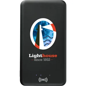 Custom Logo Axial 4000 mAh Wireless Power Bank