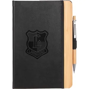 5.5' x 8.5' FSC® Recycled Bamboo Fiber PU Journal