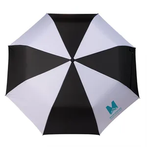 Custom Logo 42" Recycled Folding Auto Open Umbrella