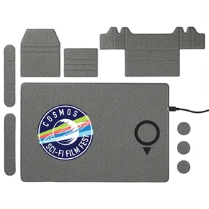 Custom Logo MagClick™ Fast Wireless Charging Desk Organizer