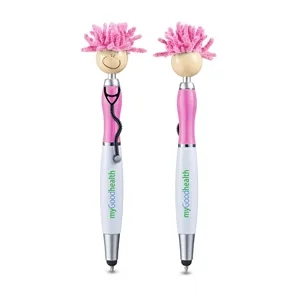 MopToppers Screen Cleaner With Stethoscope Stylus Pen