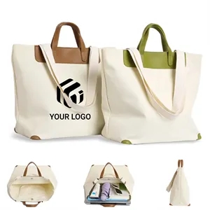 Vintage Large Thickened Event Gifts Casual Canvas Handbag