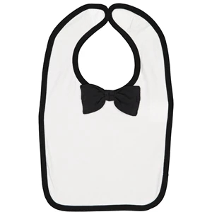 Infant Baby Rib Bow Tie Bib