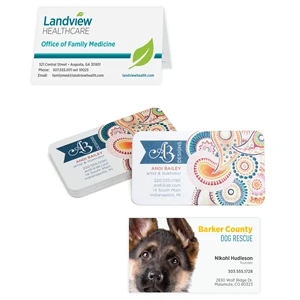 Full Color Specialty Business Cards