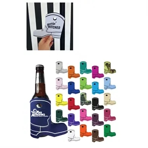 Custom Logo Boot Shaped Beer Bottle Sleeve Cooler
