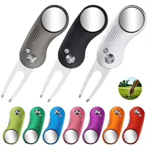 Custom Logo Golf Divot Tool With Magnetic Ball Marker