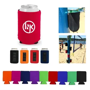 Custom Logo Neoprene Magnetic Can Cooler Holder