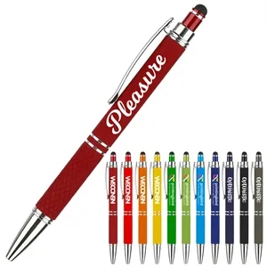 Custom Logo Phoenix Softy W/Stylus - ColorJet - Metal Pen