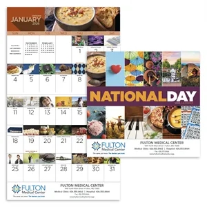 Good Value™ National Day - Stapled Calendar