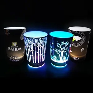 12 oz LED Light-Up Sensing Cup