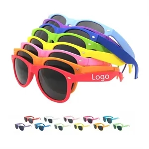 Custom Logo Solid Color Sunglassess Promotional Gifts UV400