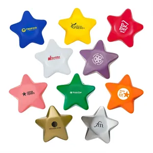 Custom Logo Star Stress Ball Reliever