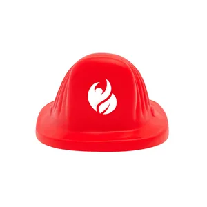 Custom Logo Fireman Hat Shape Stress Ball