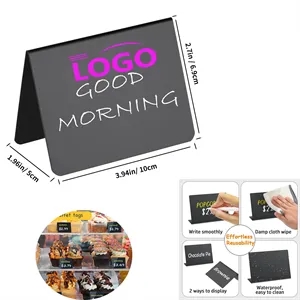 PVC plastic food signs