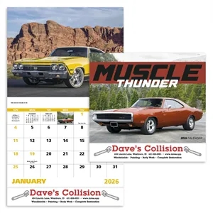 Good Value™ Muscle Thunder - Stapled Calendar