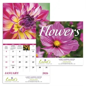 Good Value™ Flowers - Stapled Calendar