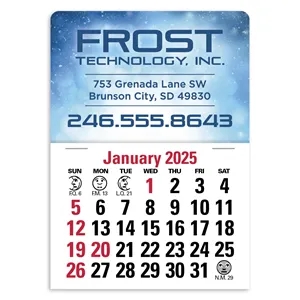 Triumph® Calendars Press-N-Stick Full-Color Header Standa...