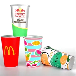 15oz Color Changing Aluminum Cups