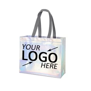 Holographic Gift Tote Bags