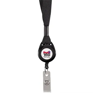 Custom Logo Lanyard Badge Reel