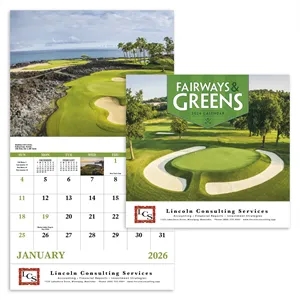 Good Value™ Fairways & Greens - Stapled Calendar