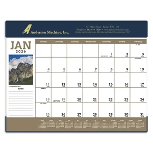 Triumph® Calendars Scenic Desk Pad