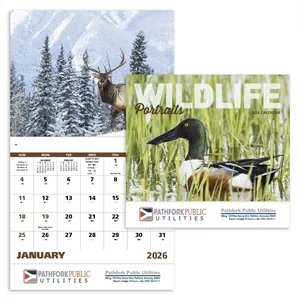 Good Value™ Wildlife Portraits - Stapled Calendar