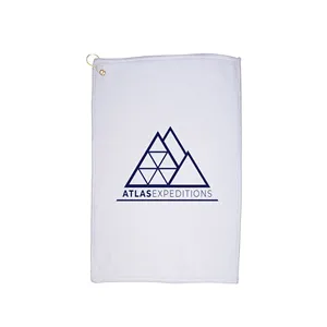Custom Logo Golf Towel With Grommet And Hook