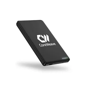 Custom Logo Sable, The Ultra-thin 5,000 mAh Wireless Power Bank