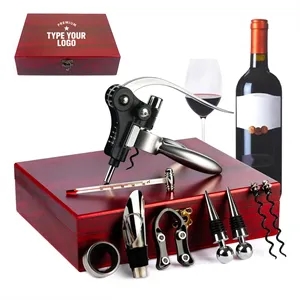 Luxury 9 Pieces Corkscrew Wine Opener Set