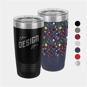 Custom Logo 20oz Polar Camel® Stainless Steel Insulated Ringneck Tumbler