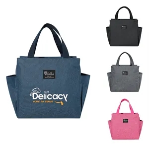 Custom Logo 300D Insulated Cooler Tote with Foil Lining, Holds 12 Cans