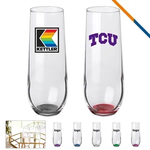 Libbey Beata Stemless Champagne Glasses - 8 OZ