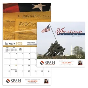 Products American History Appointment Calendar - Stapled