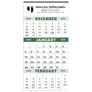 Triumph® Calendars 3-Month Planner (12 Sheet)