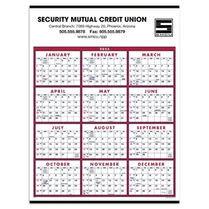 Triumph® Calendars Span-A-Year Calendar
