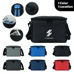 Custom Logo Wholesale Insulated 6 Can Cooler Bag