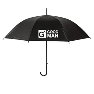 Custom Logo Straight-handle Automatic Umbrella