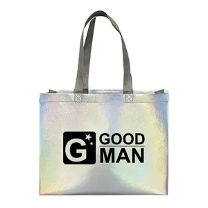 Laser Non-woven Tote Bag(12.6"W x 10.6"H x 4"T)