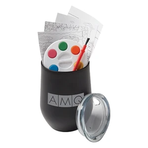 Adult Paint Set and Wine Tumbler