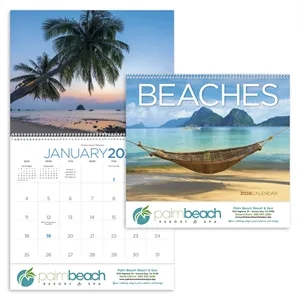 Triumph® Calendars Beaches Calendar