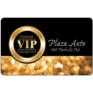 Deluxe Loyalty Card .020" White