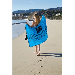 Custom Logo Sand Repellent Beach Blanket
