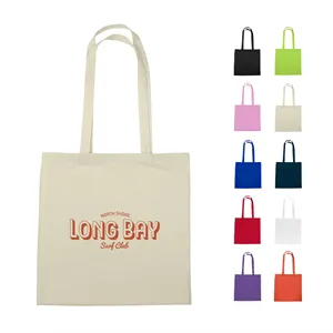 Custom Logo 4 oz. Cotton Tote Bag