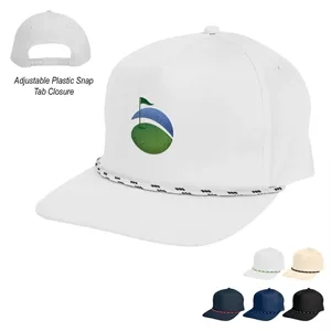 Custom Logo Stroke Play Rope Cap
