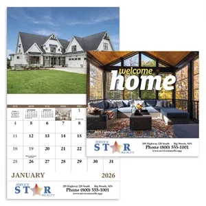 Good Value™ Welcome Home - Stapled Calendar