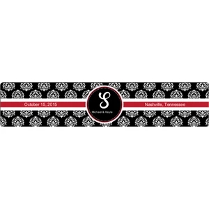 1.75" x 8.25" Water Bottle Labels
