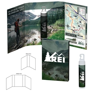 Custom Logo Awareness Tek Booklet with Lip Balm